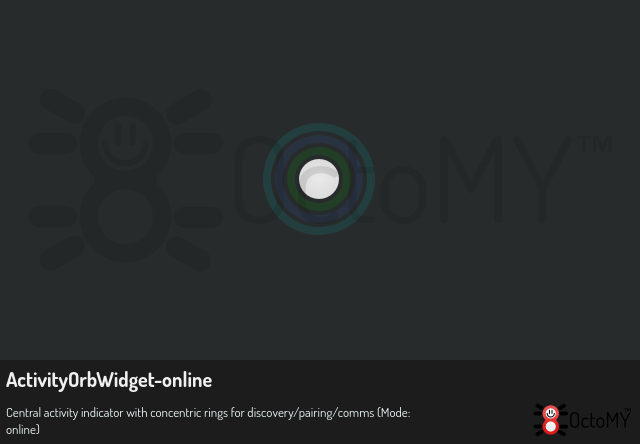 ActivityOrbWidget in online mode