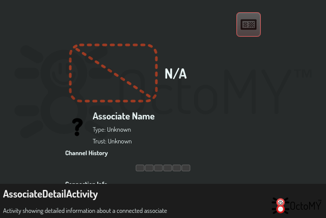 AssociateDetailActivity in default mode