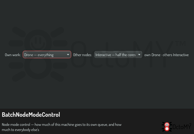 BatchNodeModeControl in default mode