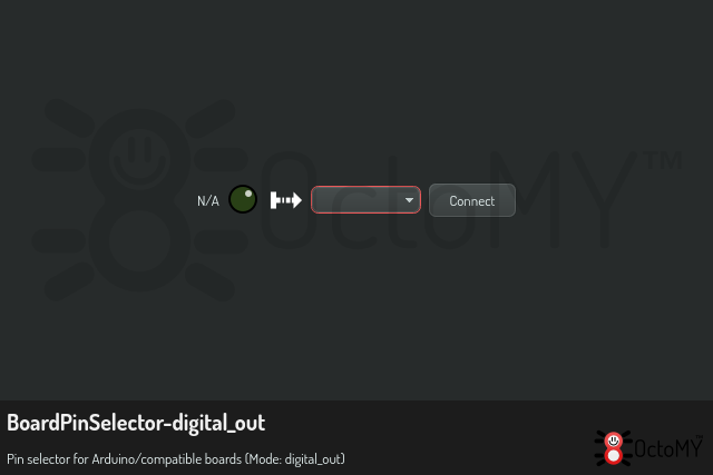 BoardPinSelector in digital_out mode