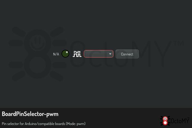 BoardPinSelector in pwm mode