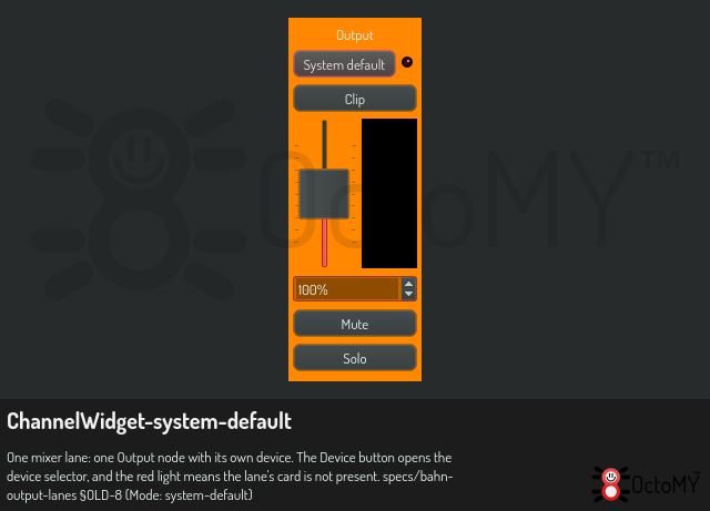 ChannelWidget in system-default mode