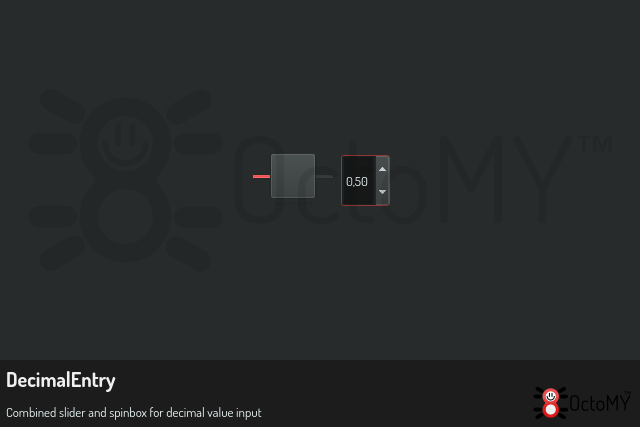 DecimalEntry in default mode