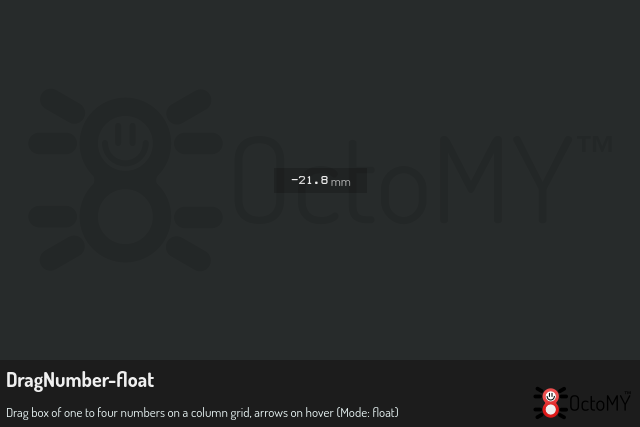 DragNumber in float mode