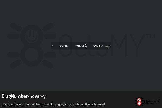DragNumber in hover-y mode