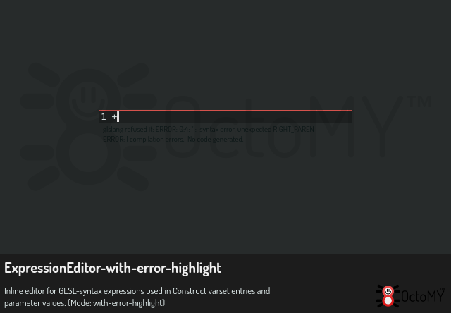ExpressionEditor in with-error-highlight mode