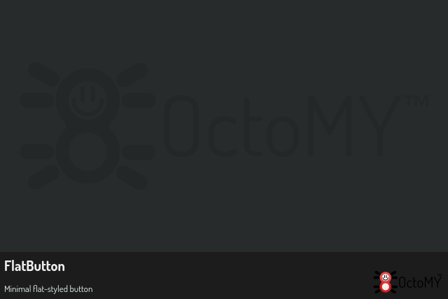 FlatButton in default mode