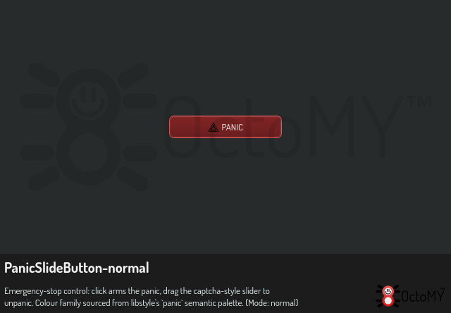 PanicSlideButton in normal mode