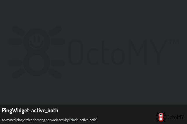 PingWidget in active_both mode