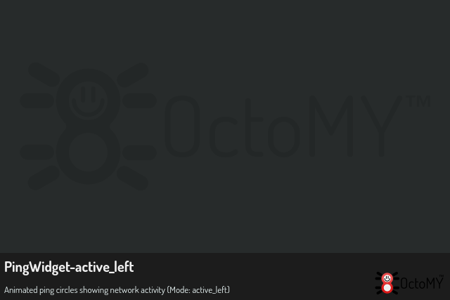 PingWidget in active_left mode