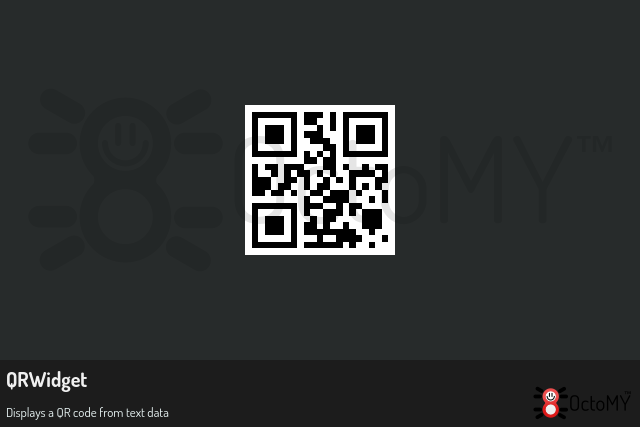 QRWidget in default mode