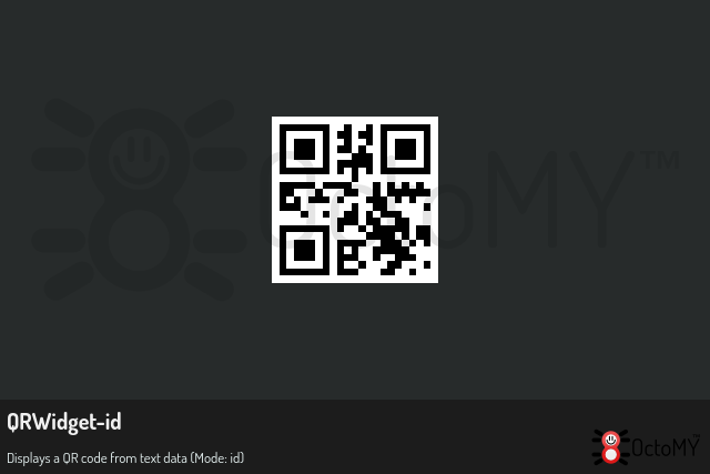QRWidget in id mode