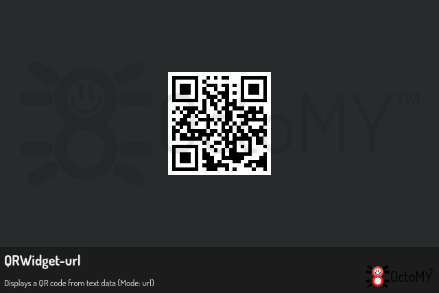 QRWidget in url mode