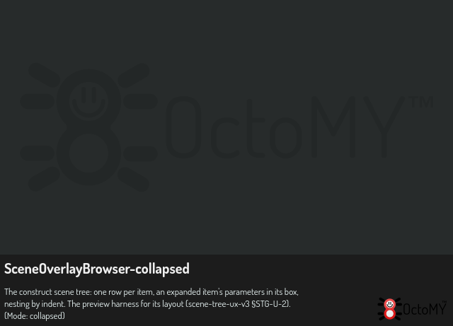 SceneOverlayBrowser in collapsed mode