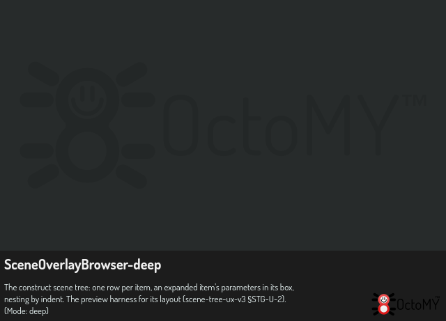 SceneOverlayBrowser in deep mode