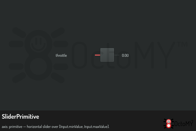 SliderPrimitive in default mode