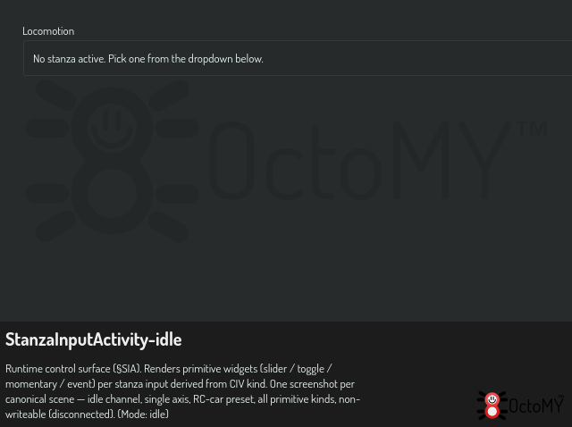 StanzaInputActivity in idle mode