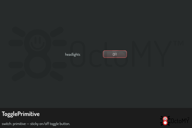 TogglePrimitive in default mode