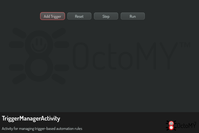 TriggerManagerActivity in default mode