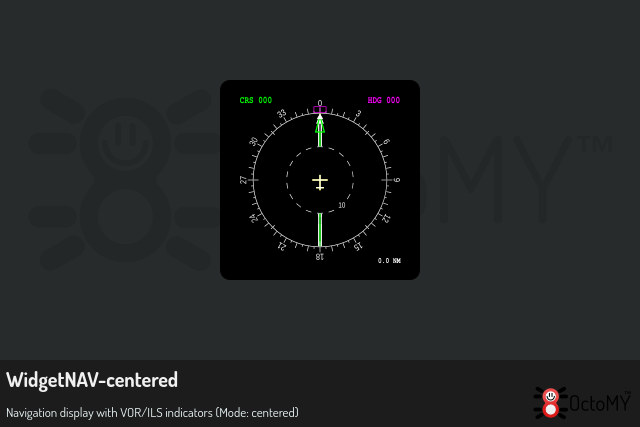 WidgetNAV in centered mode