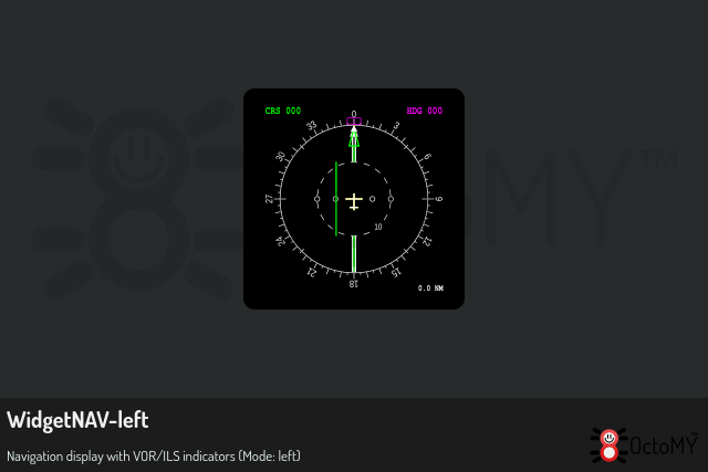 WidgetNAV in left mode