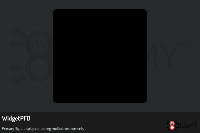 WidgetPFD in default mode
