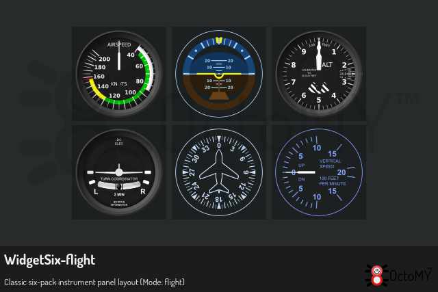 WidgetSix in flight mode