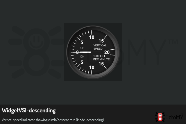 WidgetVSI in descending mode