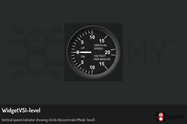 WidgetVSI in level mode