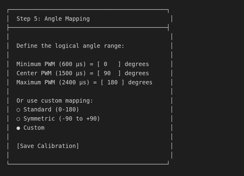 Angle Mapping